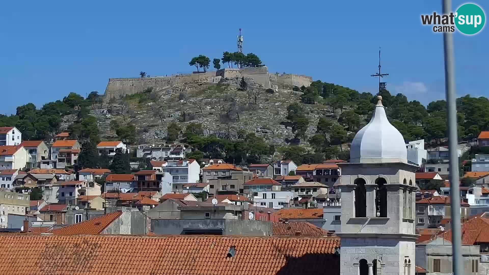 Webcam Šibenik – view from hotel Bellevue