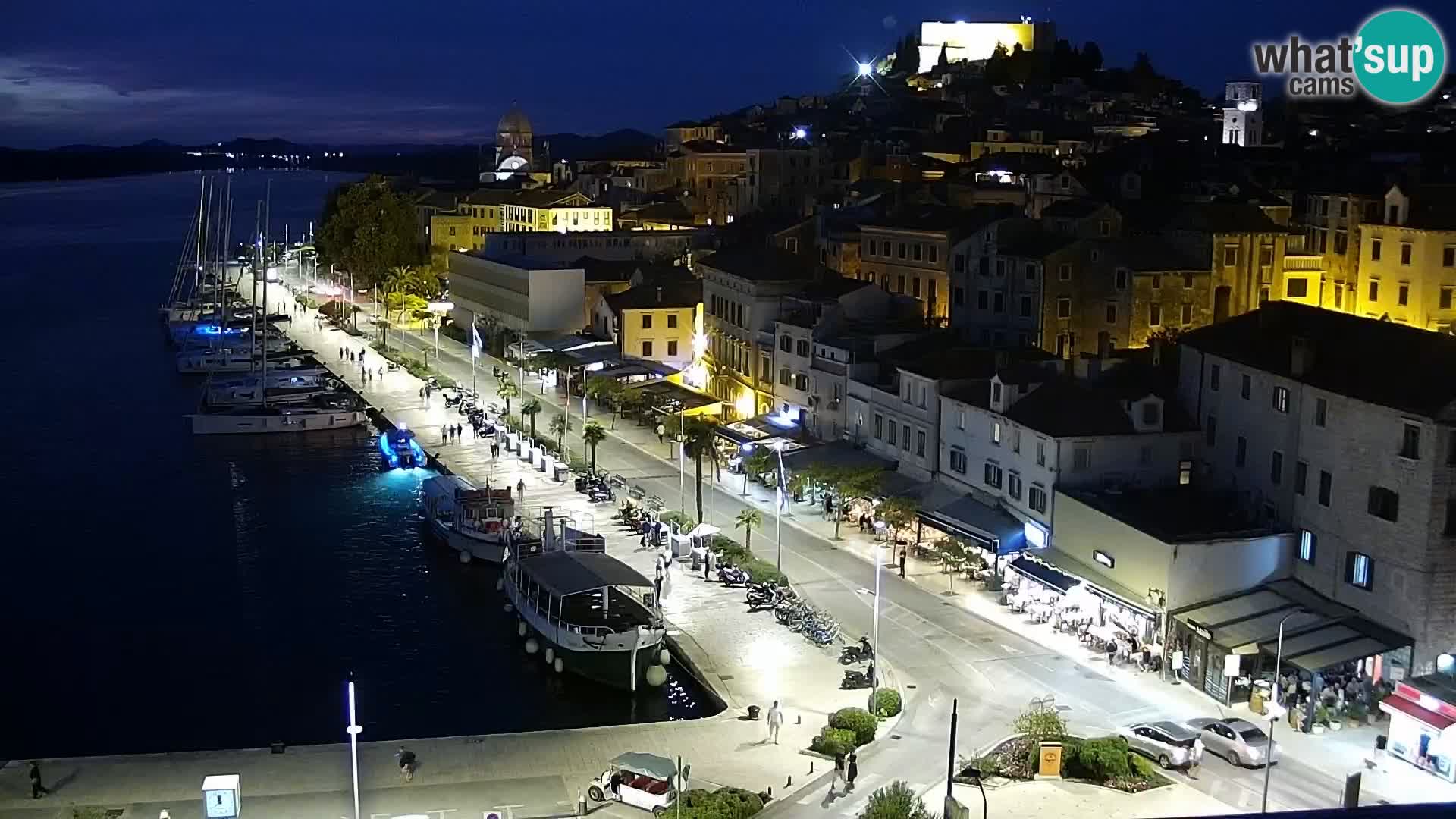 Webcam Šibenik – view from hotel Bellevue