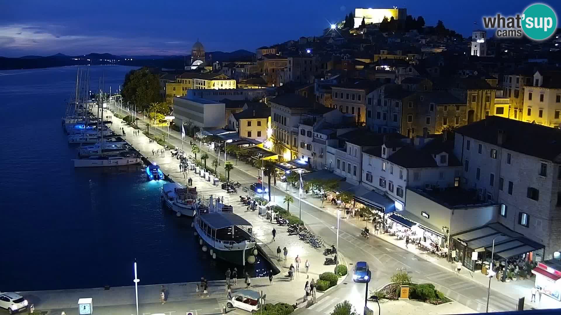 Webcam Šibenik – view from hotel Bellevue