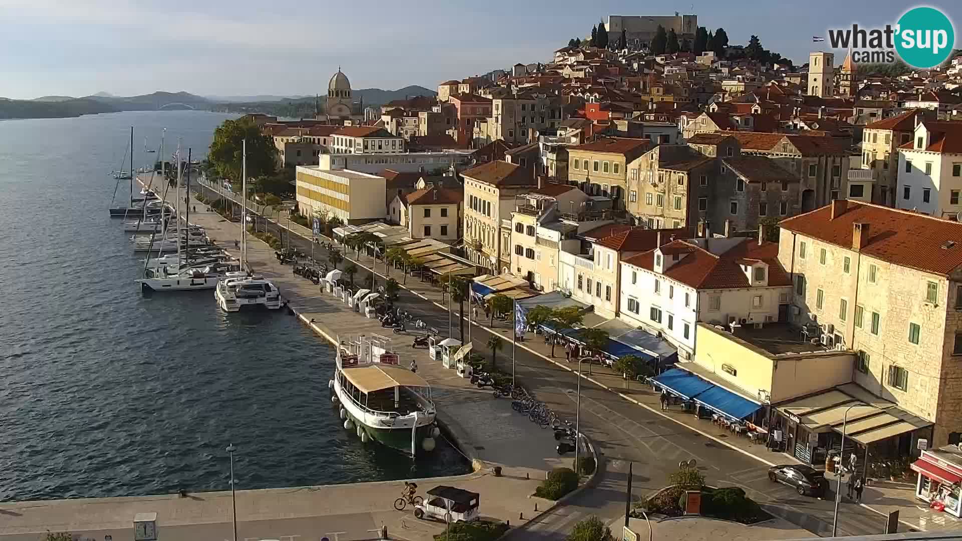 Webcam Šibenik – view from hotel Bellevue