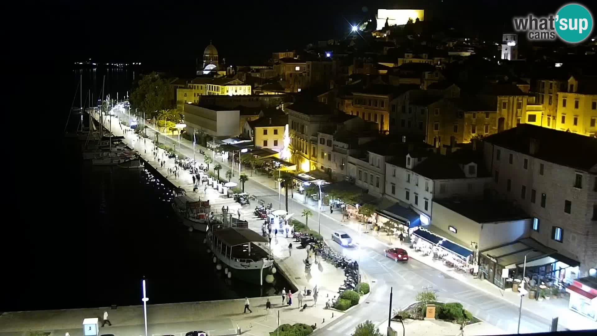 Webcam Šibenik – view from hotel Bellevue