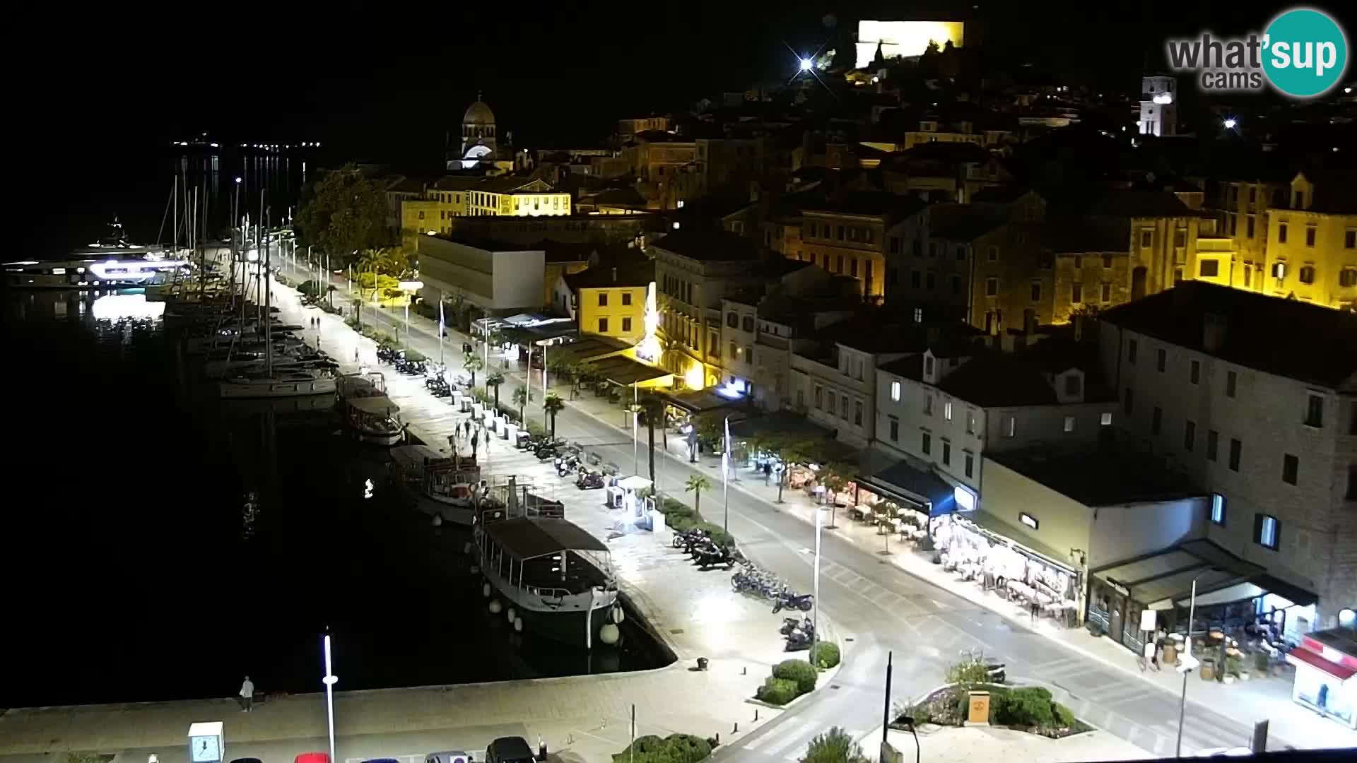 Webcam Šibenik – view from hotel Bellevue