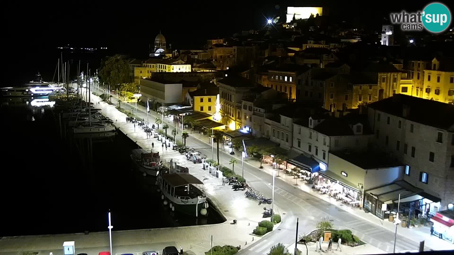 Webcam Šibenik – view from hotel Bellevue