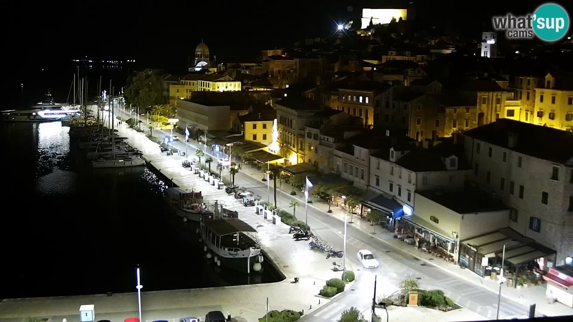 Webcam Šibenik – view from hotel Bellevue