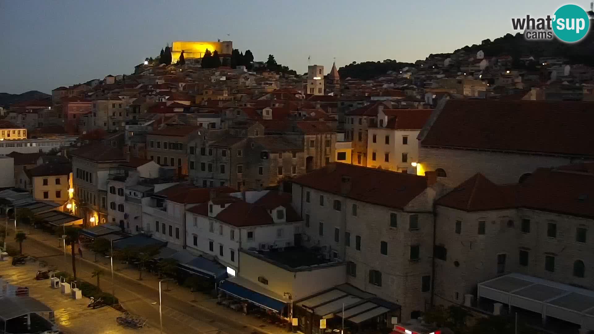 Webcam Šibenik – view from hotel Bellevue