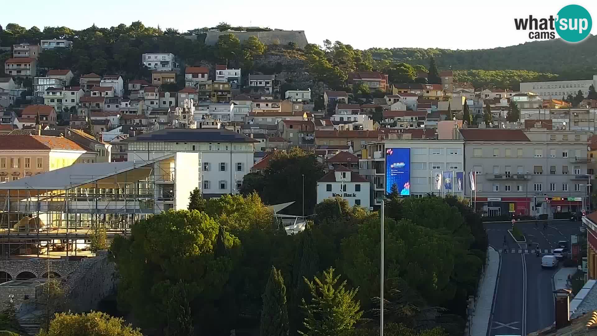 Webcam Šibenik – panorama Bellevue Hotel