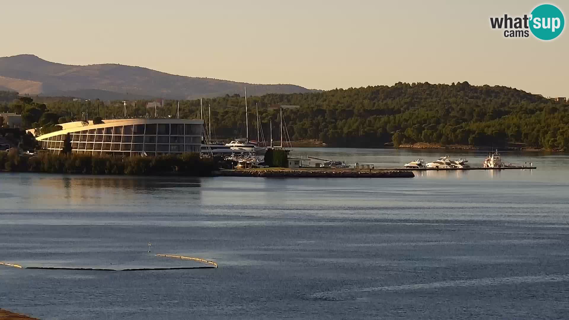 Webcam Šibenik – view from hotel Bellevue