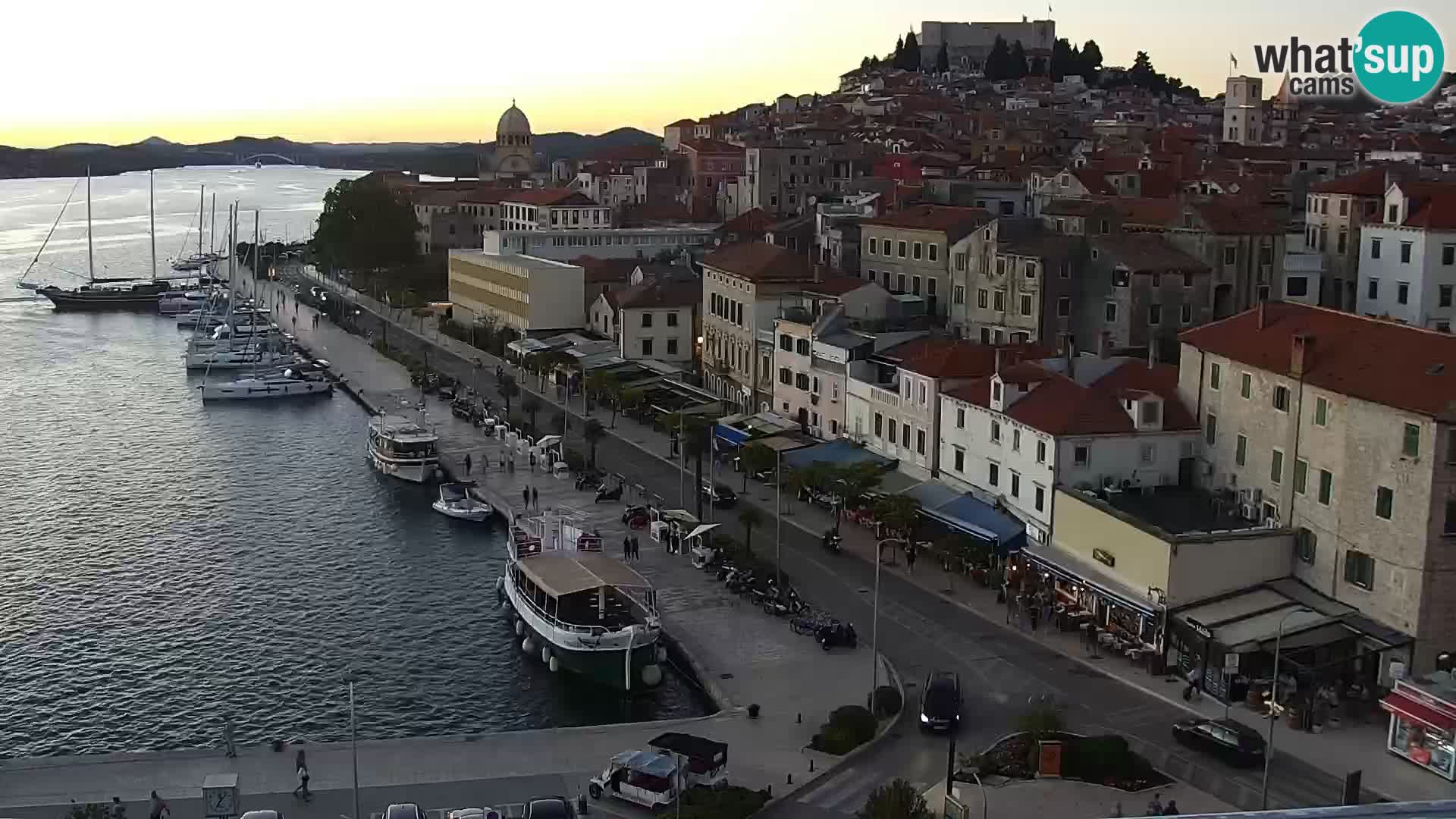 Webcam Šibenik – panorama Bellevue Hotel
