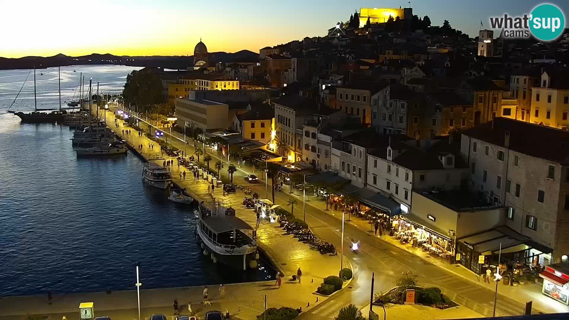 Webcam Šibenik – panorama Bellevue Hotel