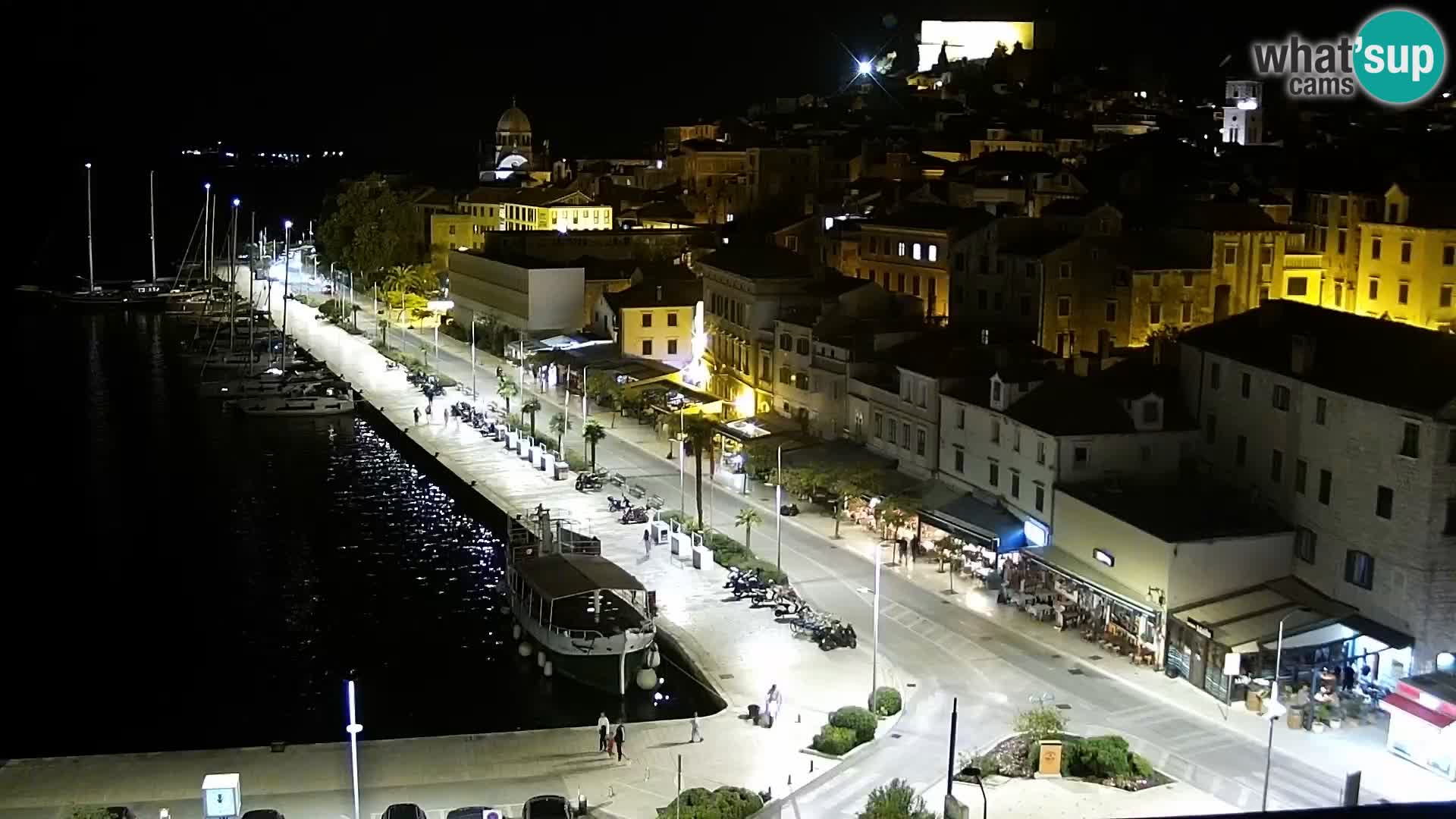 Webcam Šibenik – view from hotel Bellevue