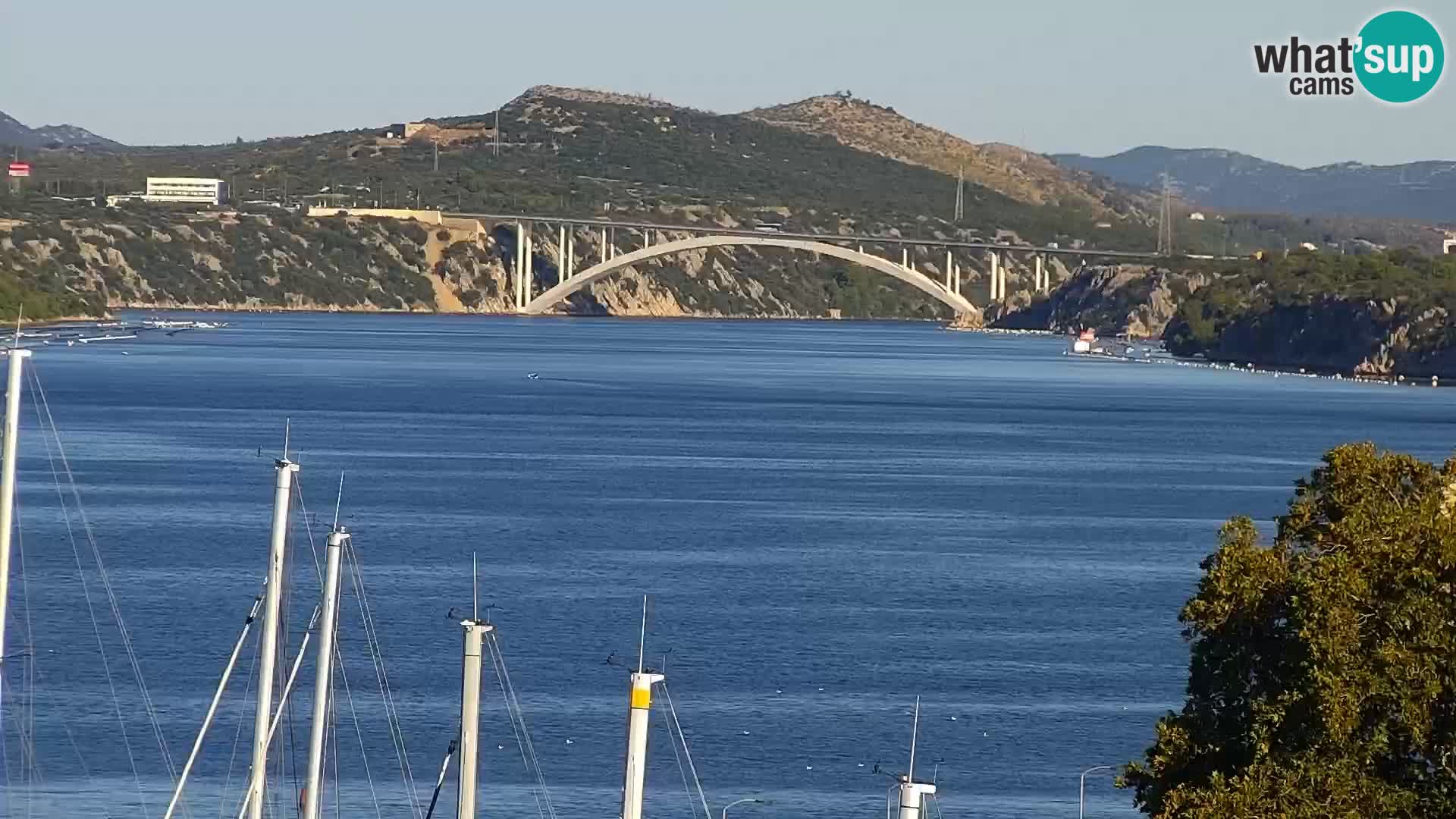 Webcam Šibenik – view from hotel Bellevue