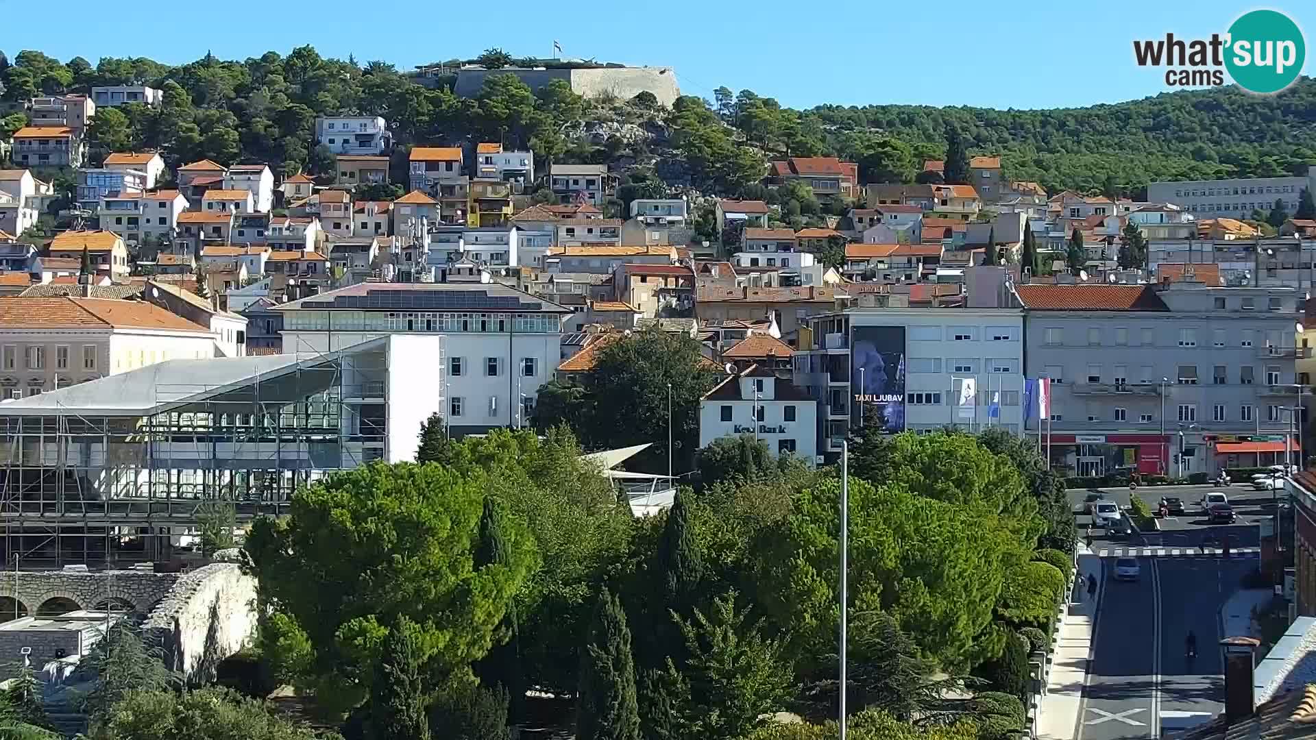 Webcam Šibenik – panorama Bellevue Hotel