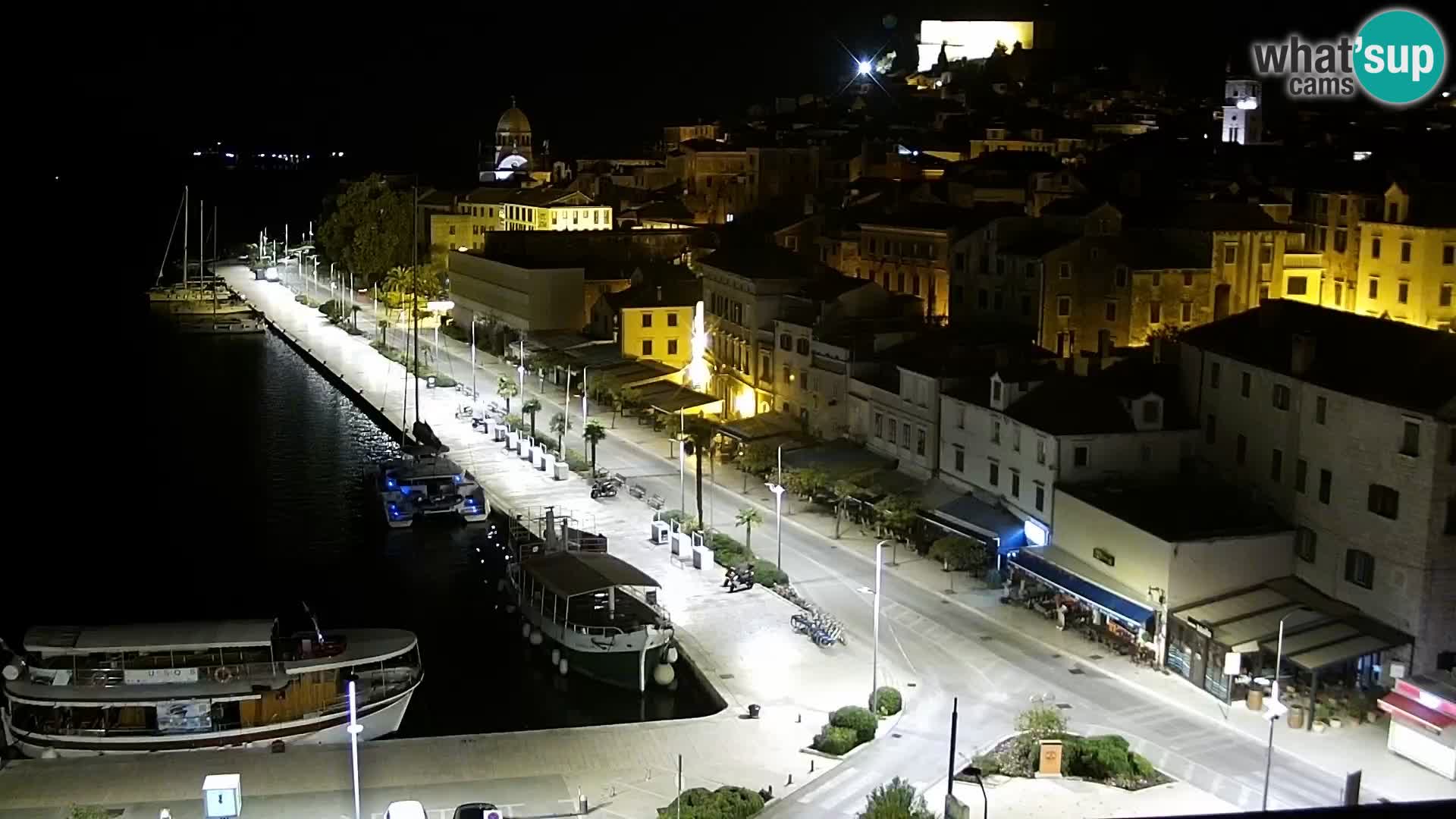 Webcam Šibenik – view from hotel Bellevue