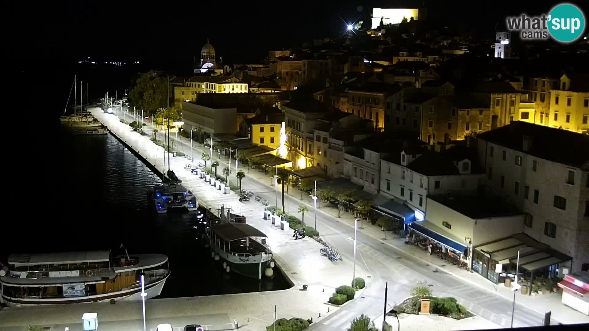 Webcam Šibenik – view from hotel Bellevue