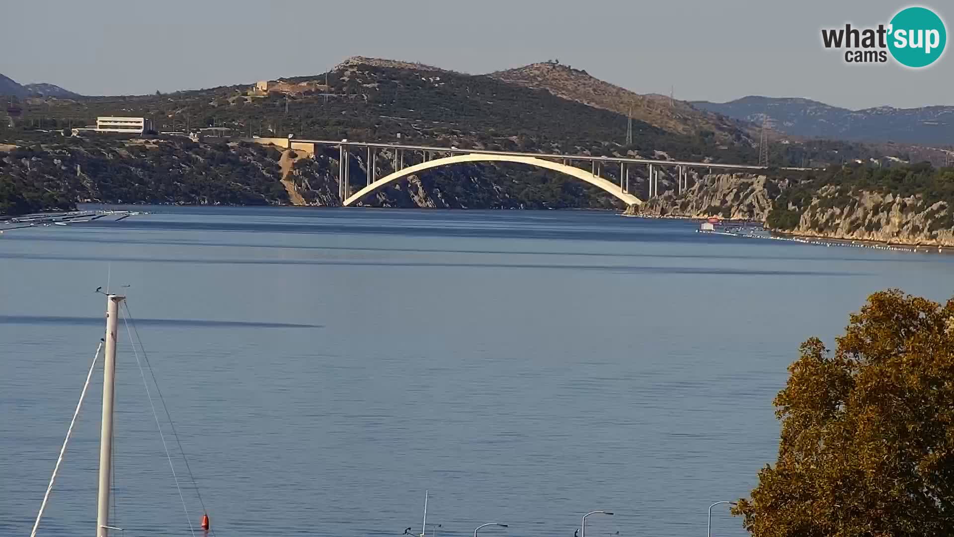 Webcam Šibenik – view from hotel Bellevue