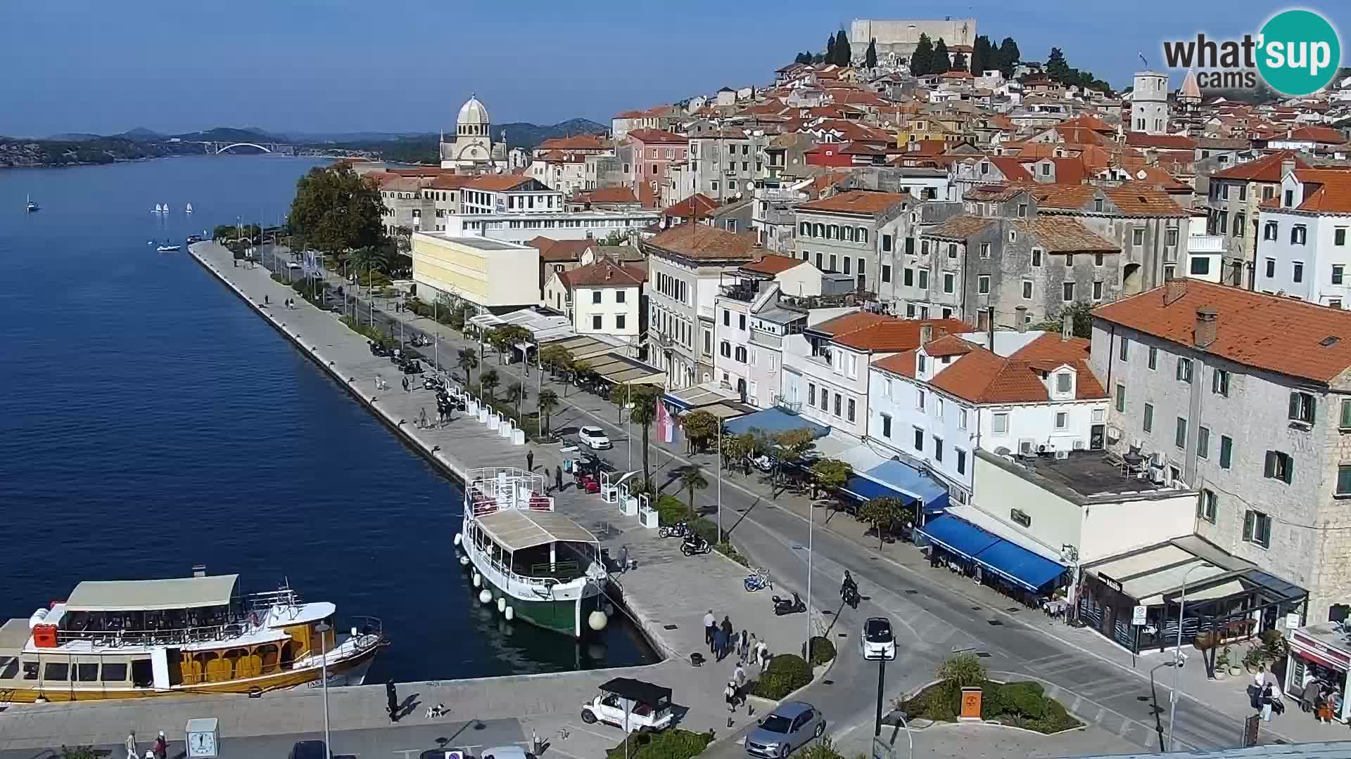 Webcam Šibenik – panorama Bellevue Hotel