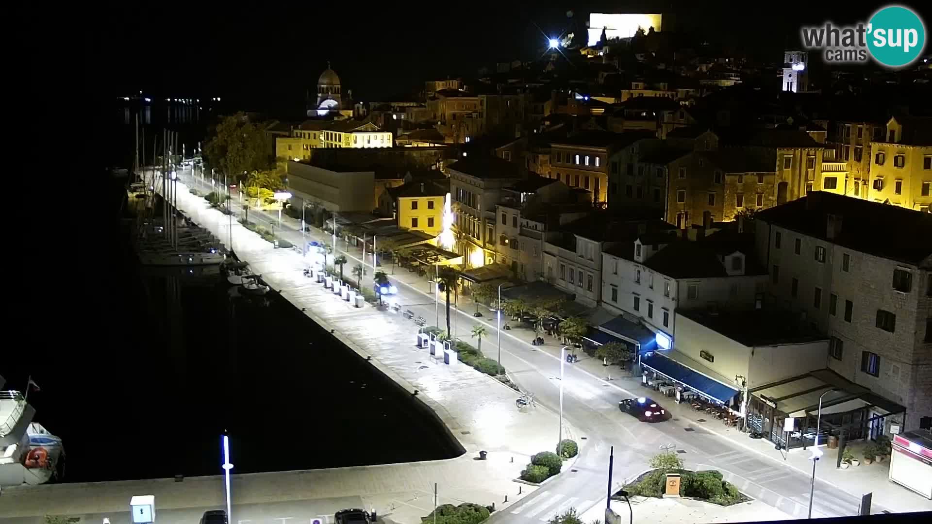 Webcam Šibenik – panorama Bellevue Hotel