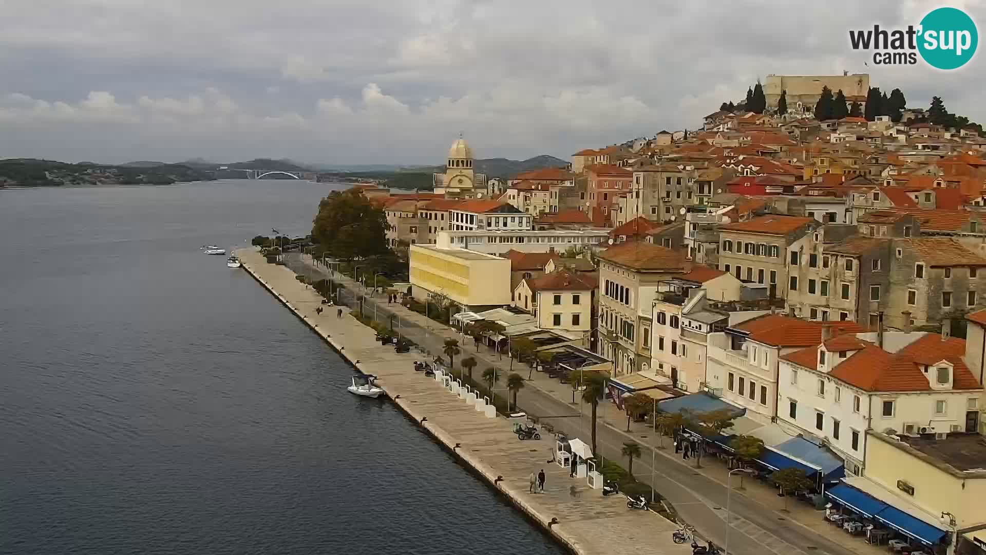 Webcam Šibenik – panorama Bellevue Hotel