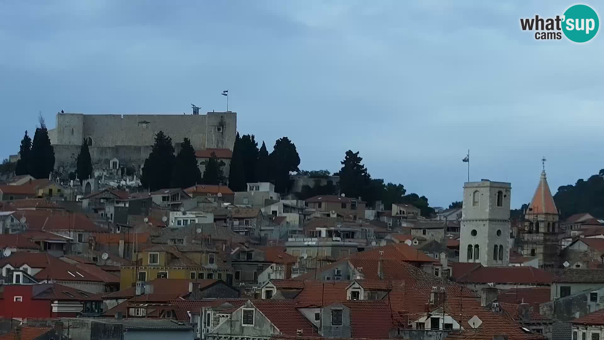 Webcam Šibenik – view from hotel Bellevue