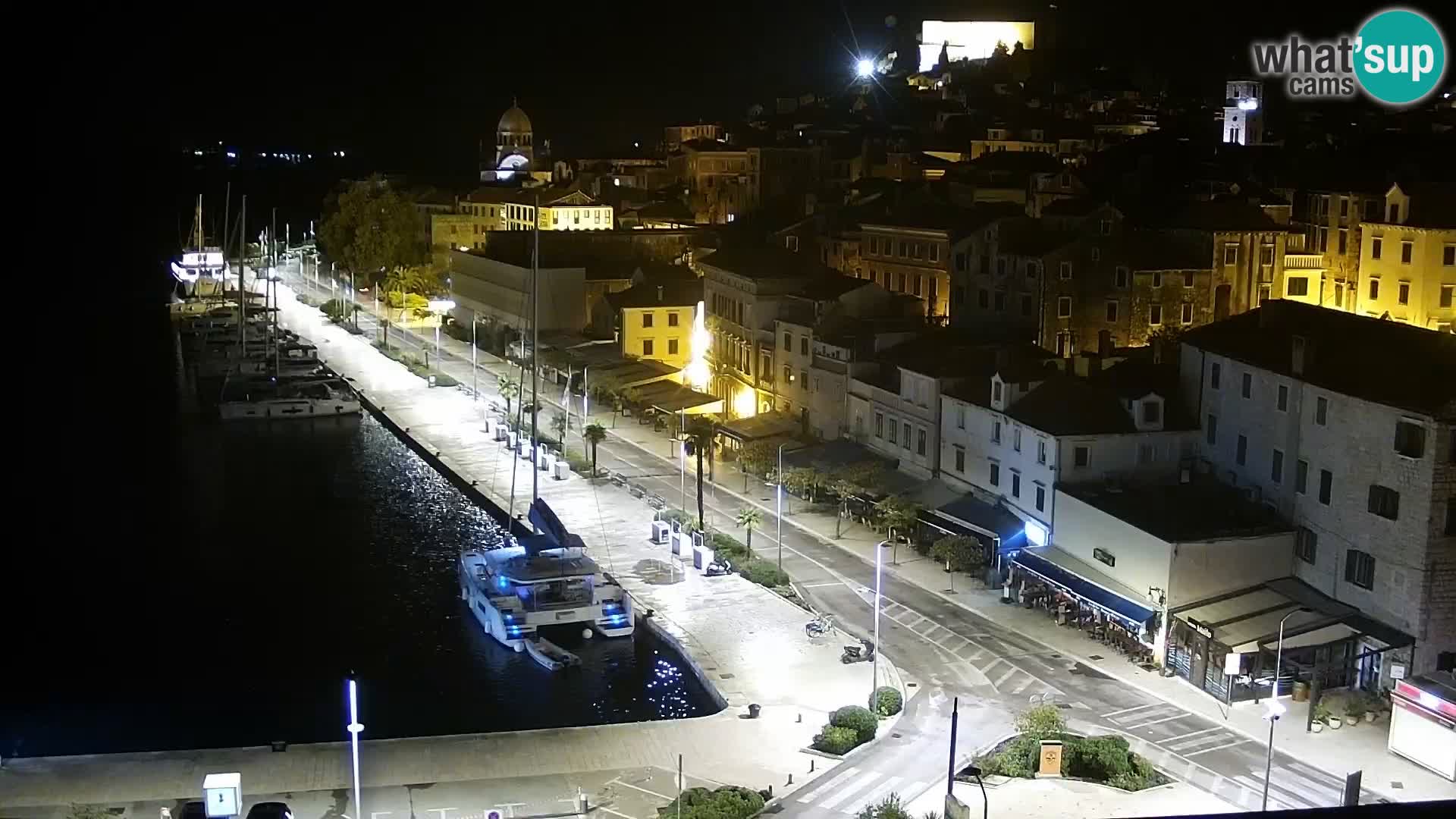 Webcam Šibenik – view from hotel Bellevue