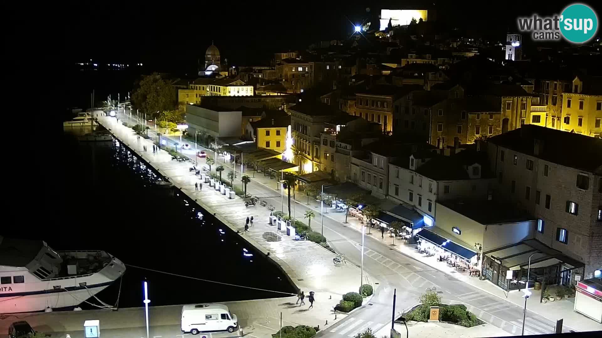 Webcam Šibenik – view from hotel Bellevue