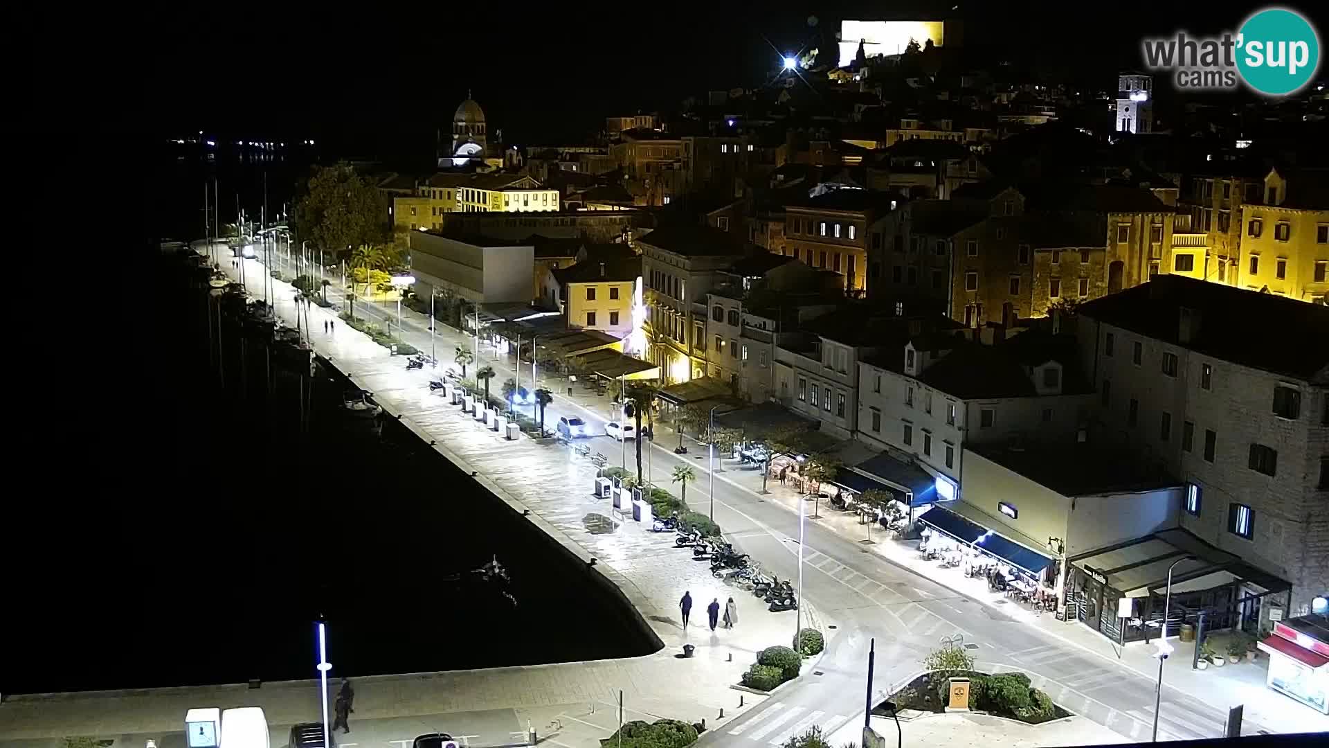 Webcam Šibenik – view from hotel Bellevue