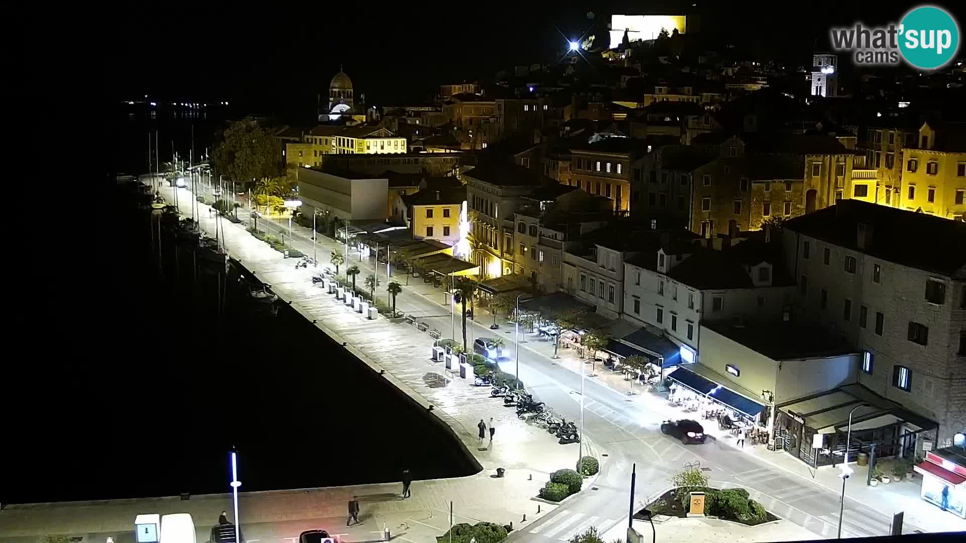 Webcam Šibenik – view from hotel Bellevue