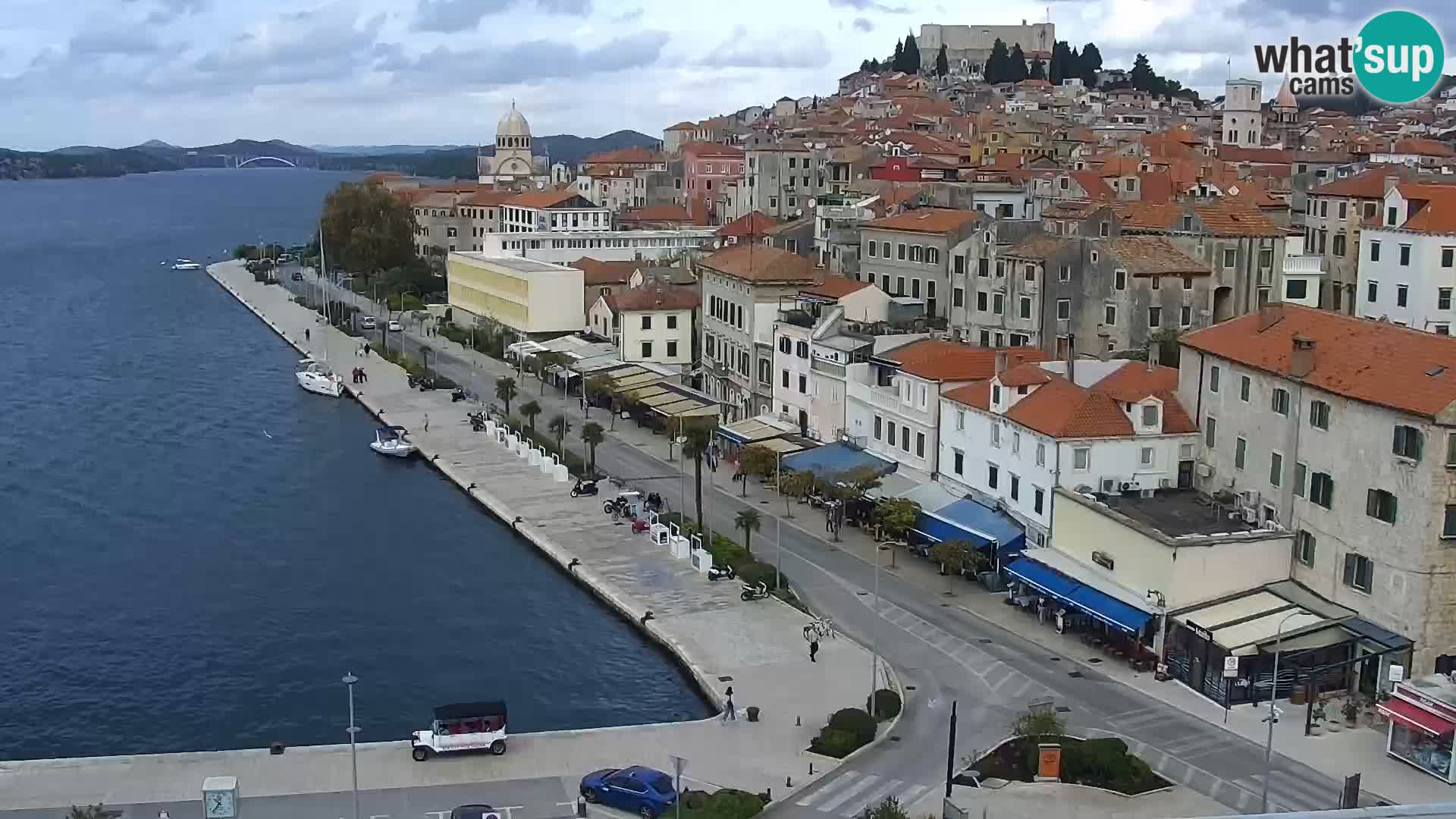 Webcam Šibenik – panorama Bellevue Hotel