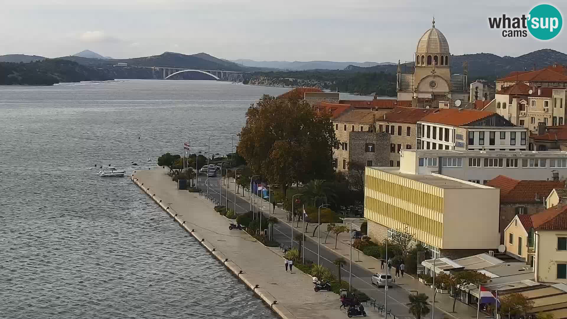 Webcam Šibenik – panorama Bellevue Hotel