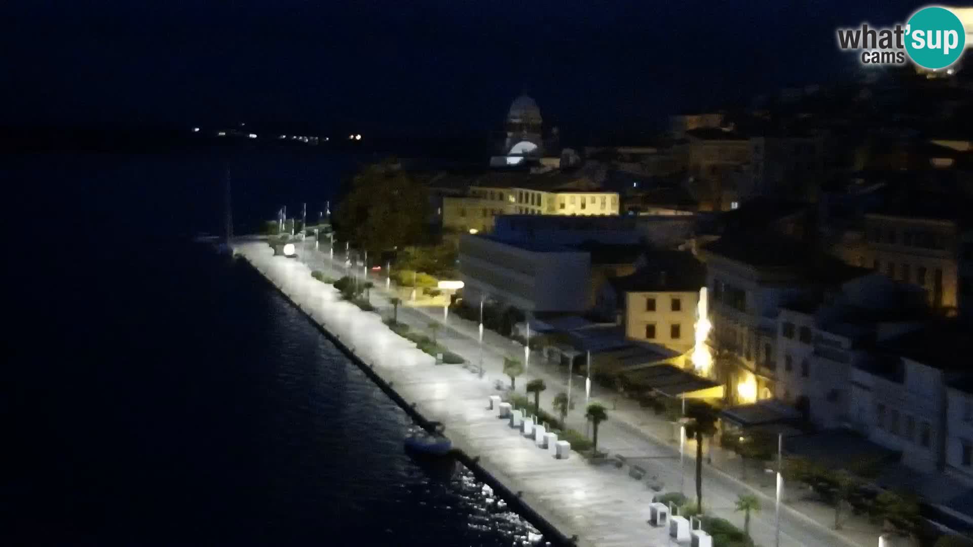 Webcam Šibenik – view from hotel Bellevue