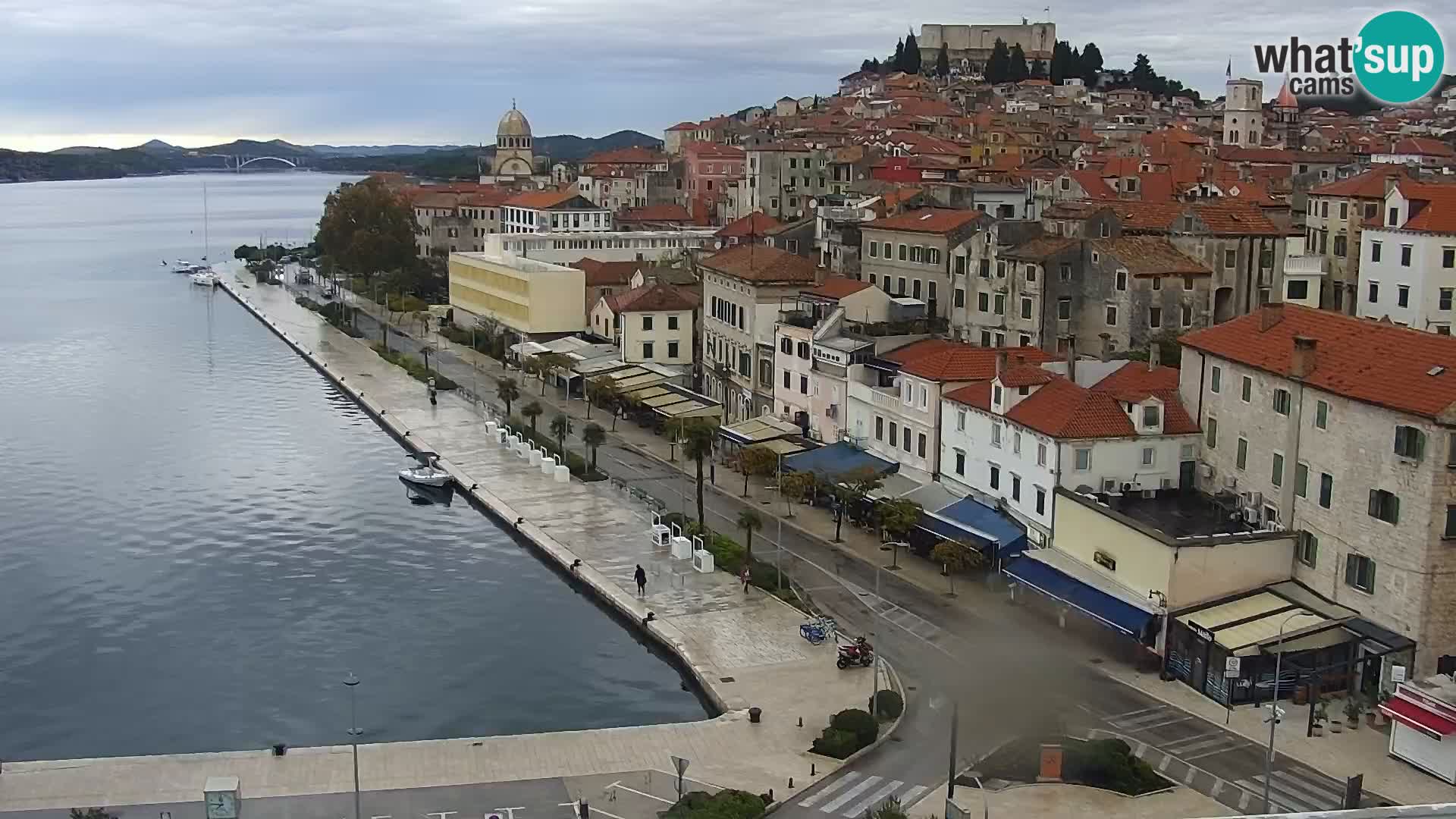 Webcam Šibenik – view from hotel Bellevue