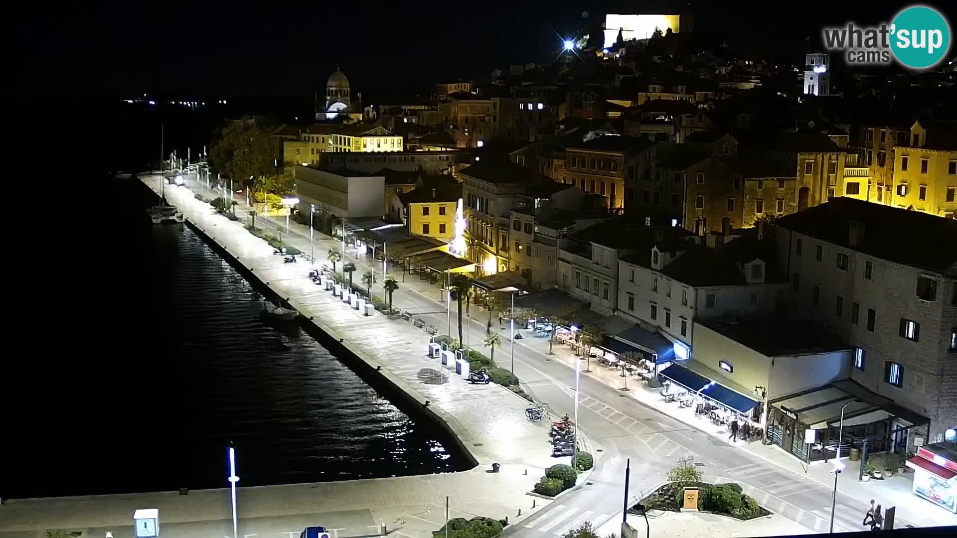 Webcam Šibenik – view from hotel Bellevue