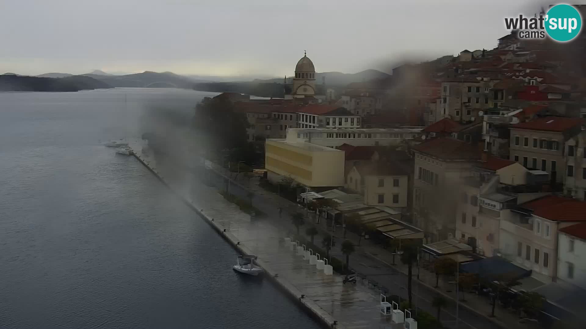 Webcam Šibenik – view from hotel Bellevue