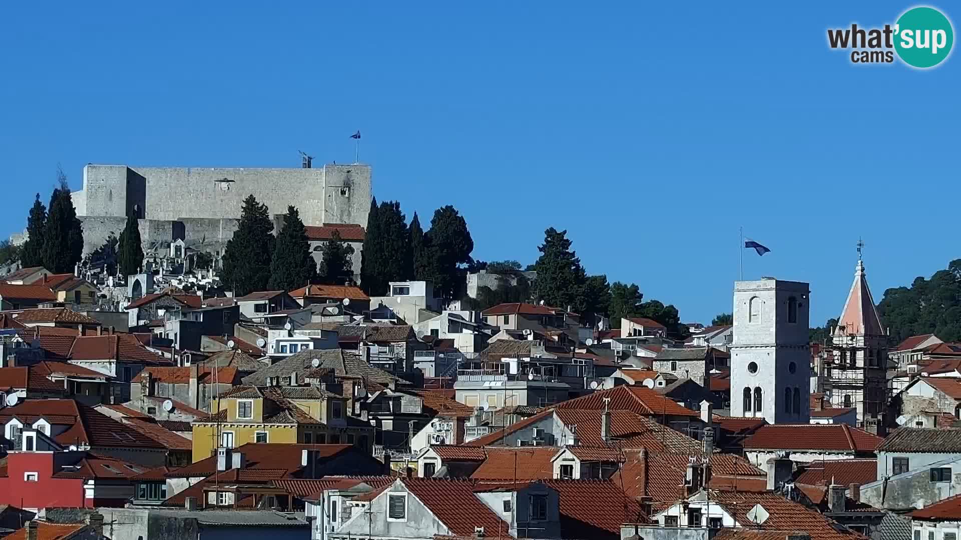 Webcam Šibenik – view from hotel Bellevue