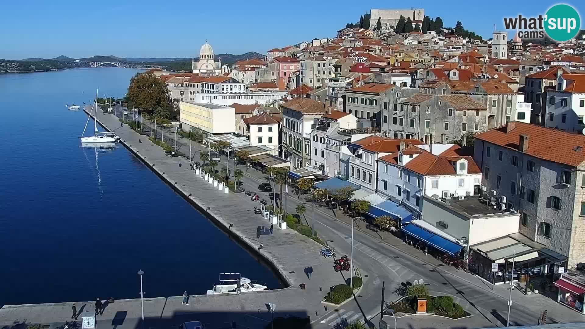 Webcam Šibenik – panorama Bellevue Hotel