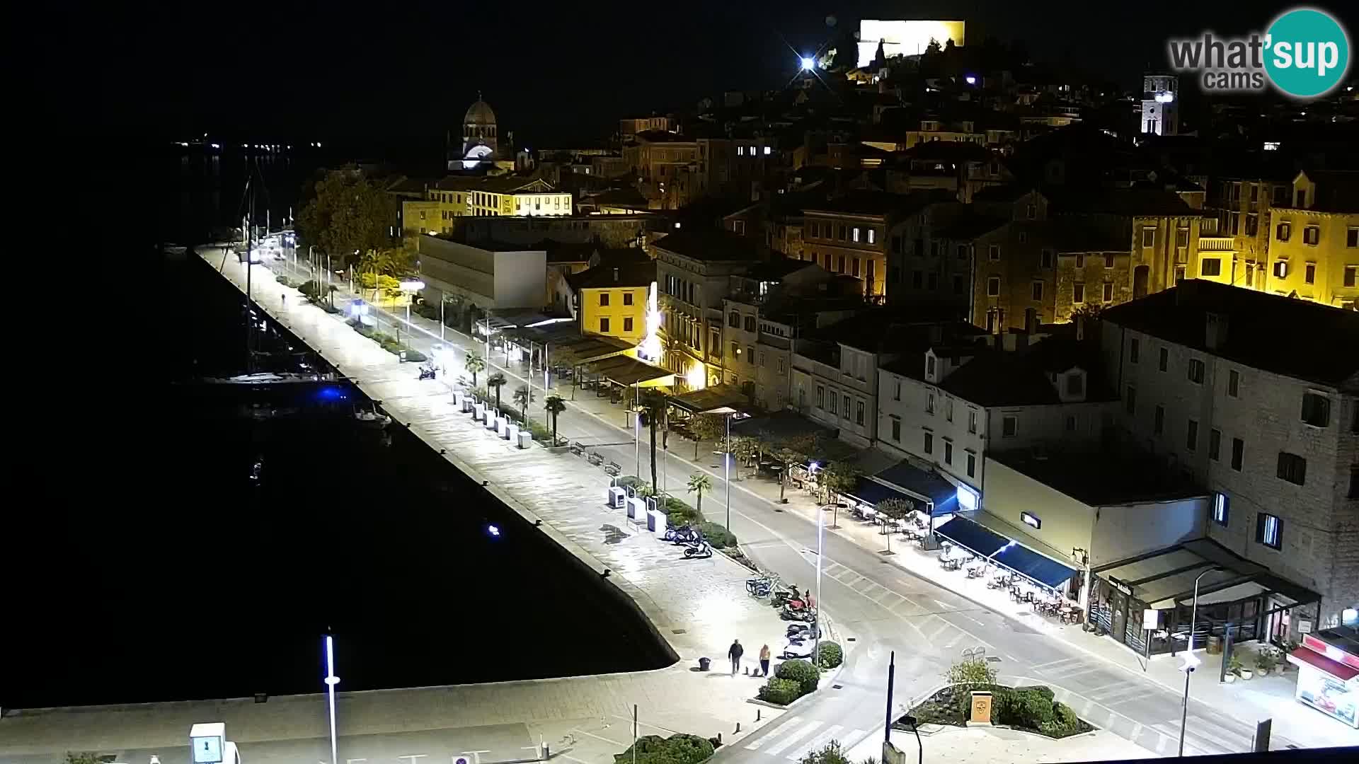 Webcam Šibenik – view from hotel Bellevue