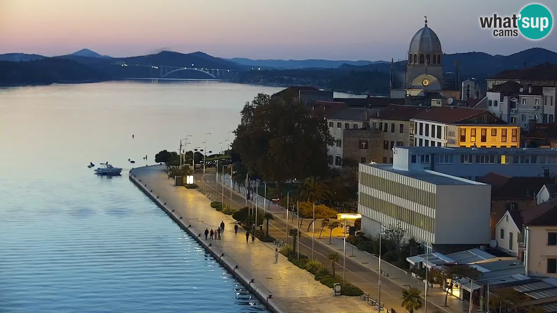 Webcam Šibenik – panorama Bellevue Hotel