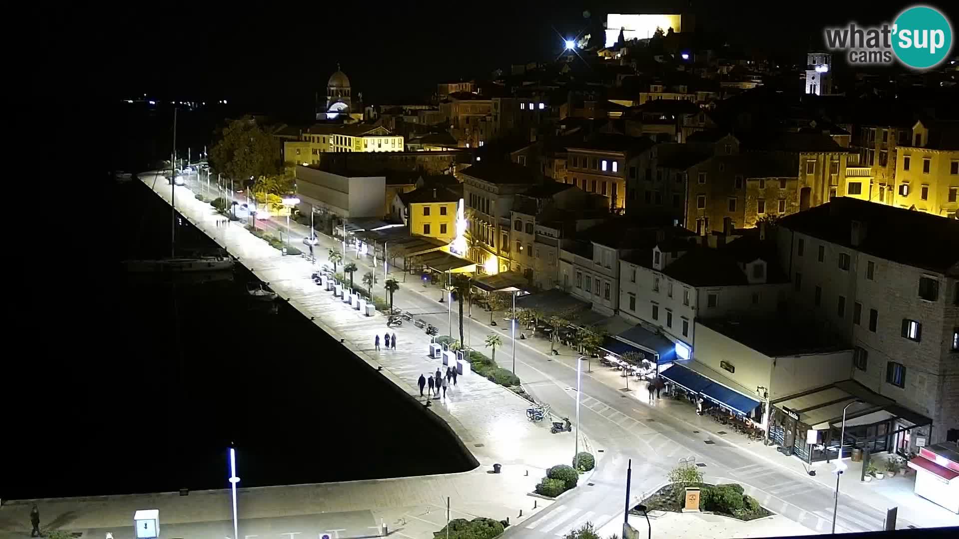 Webcam Šibenik – view from hotel Bellevue