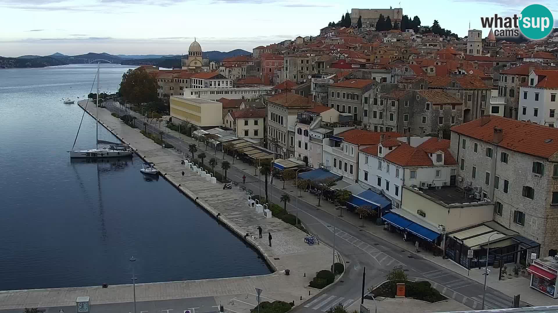 Webcam Šibenik – panorama Bellevue Hotel