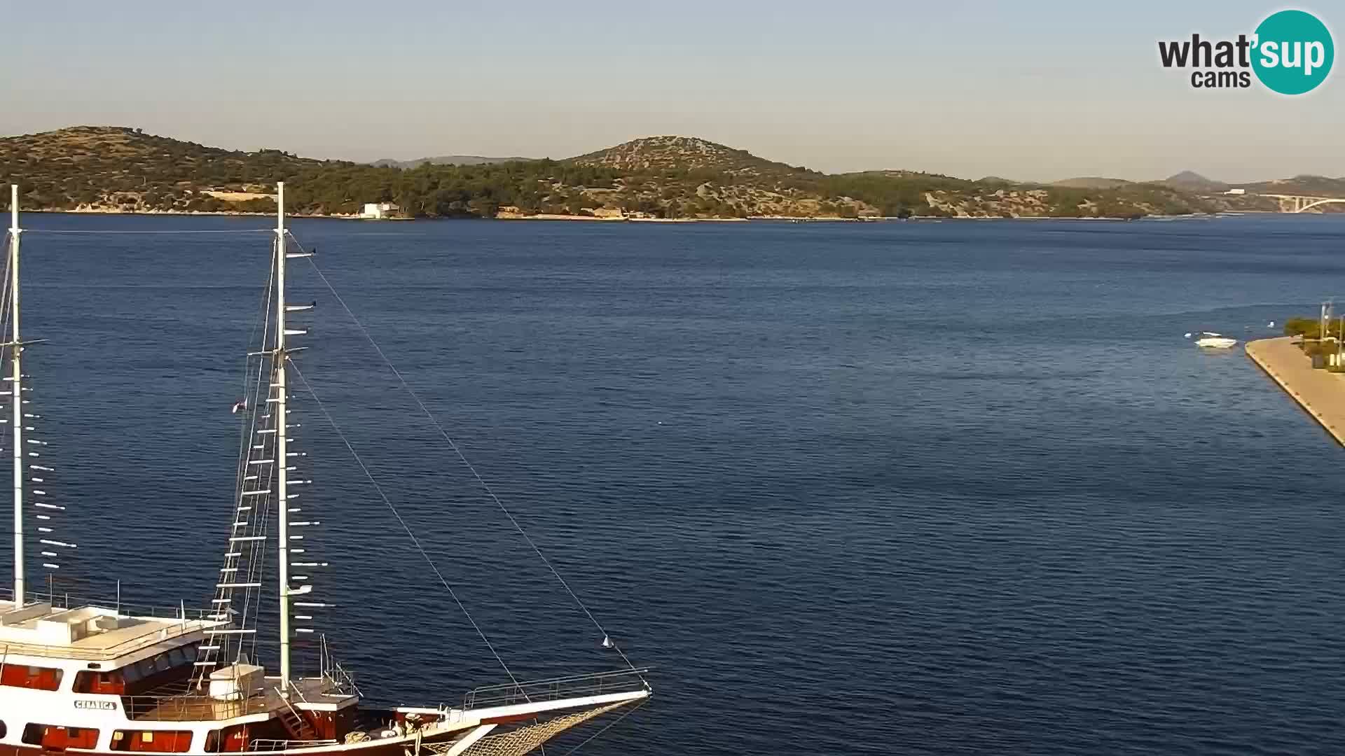 Webcam Šibenik – view from hotel Bellevue