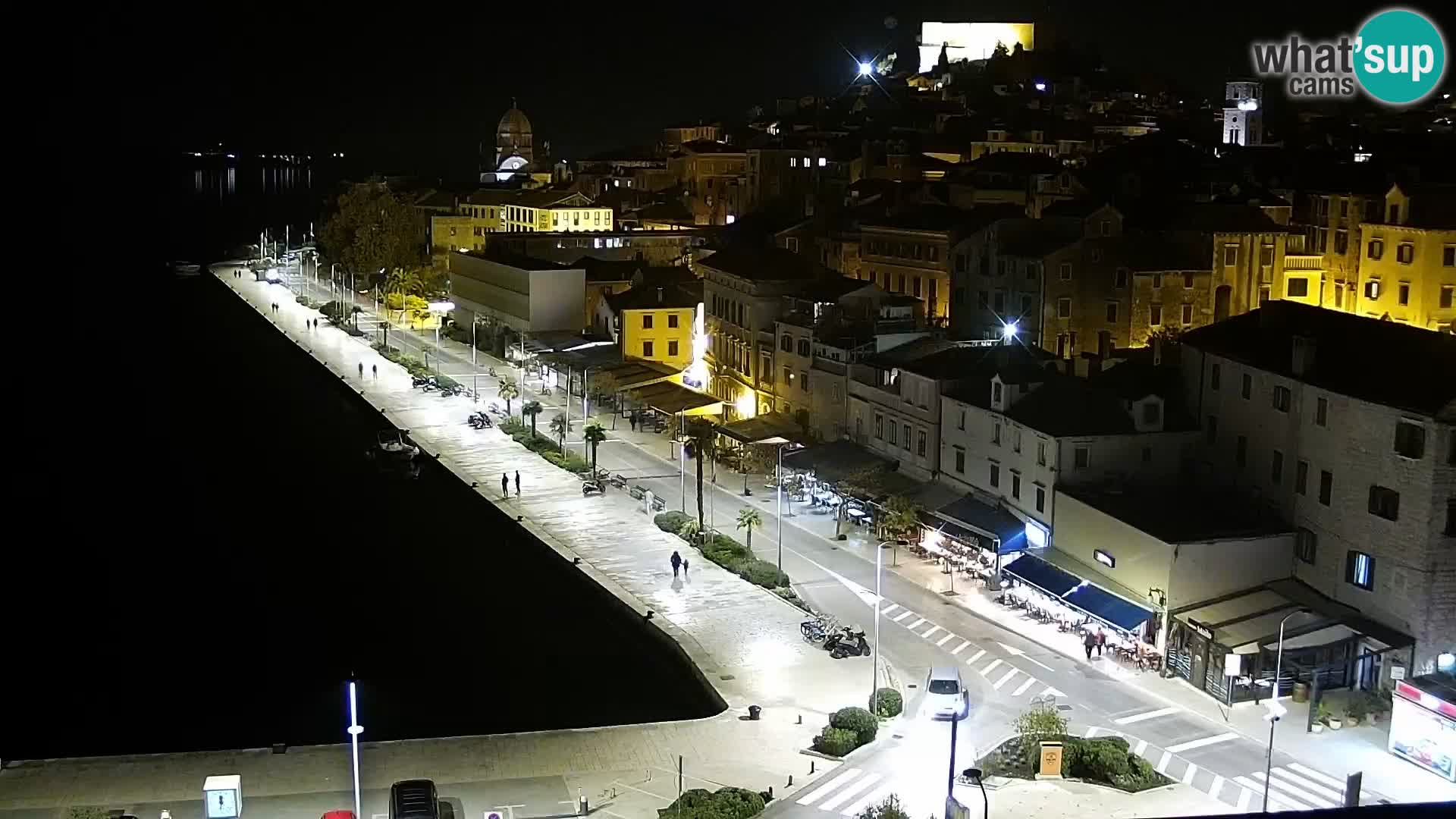 Webcam Šibenik – view from hotel Bellevue