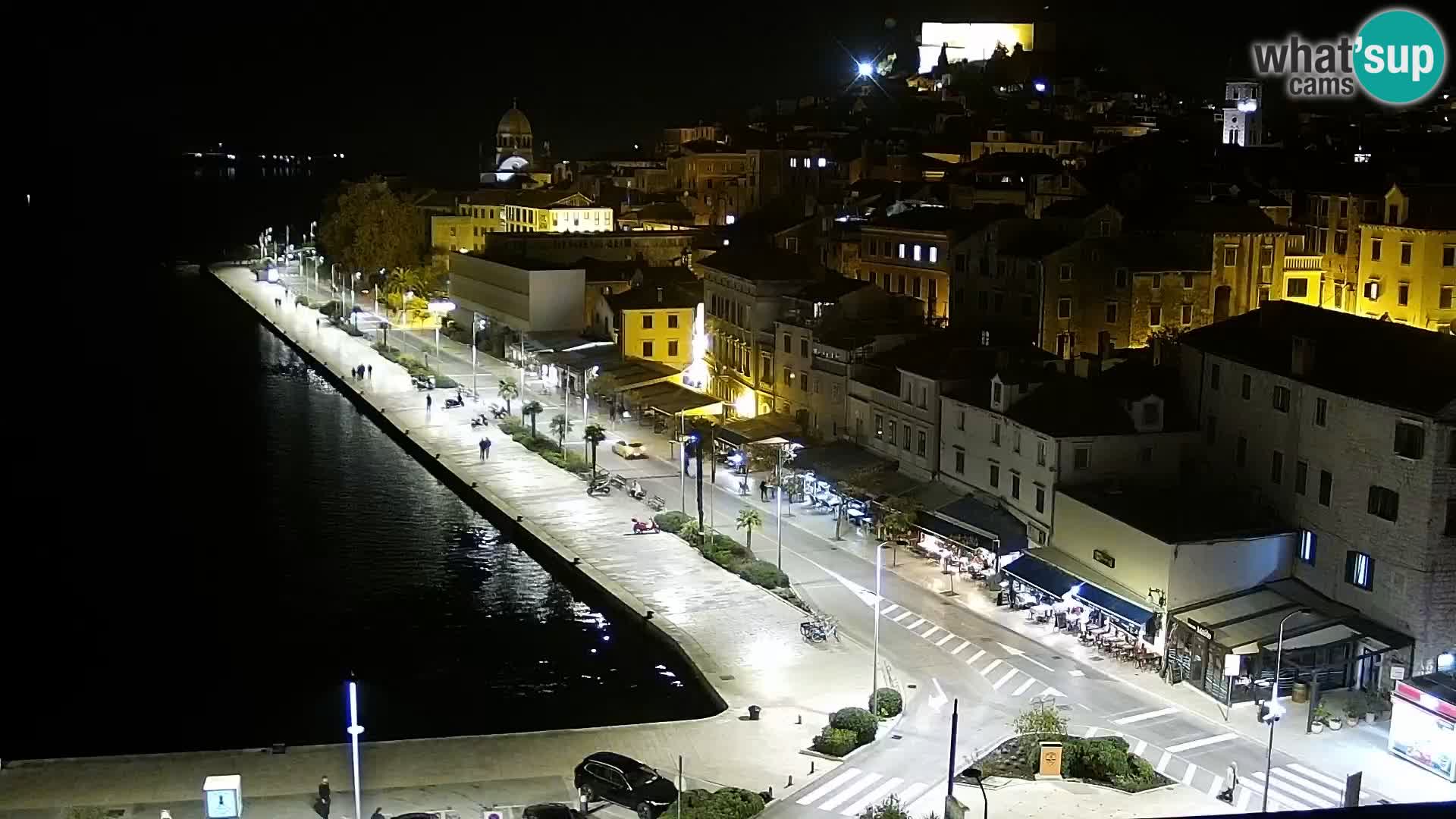 Webcam Šibenik – view from hotel Bellevue