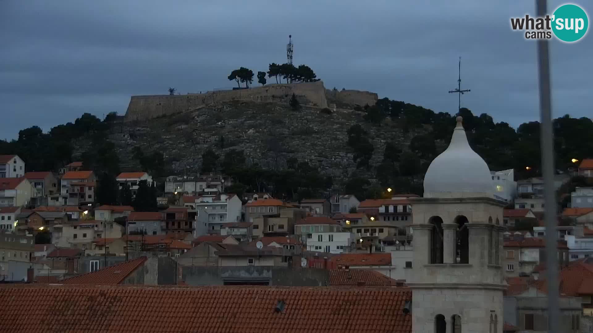 Webcam Šibenik – view from hotel Bellevue