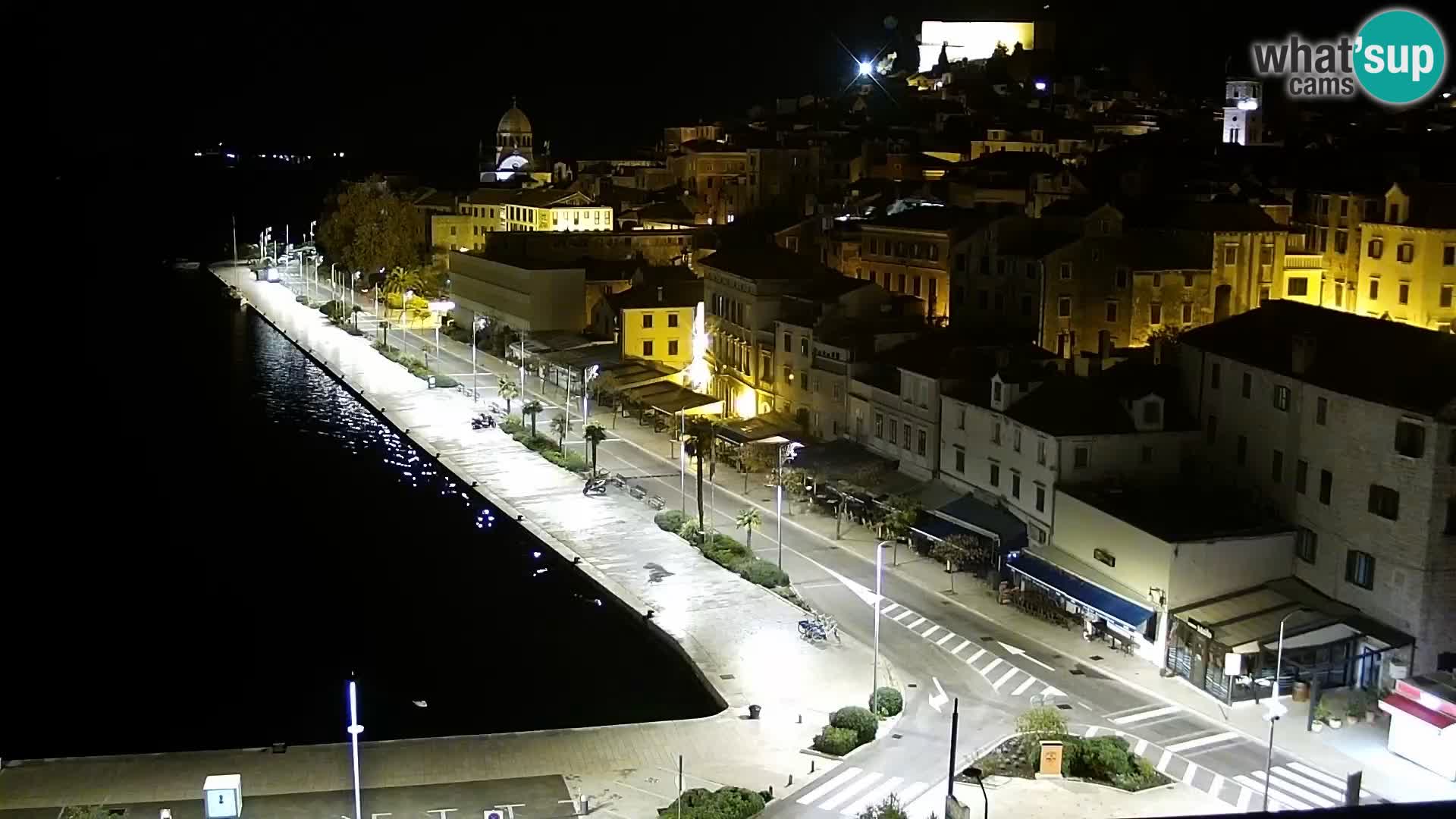 Webcam Šibenik – view from hotel Bellevue
