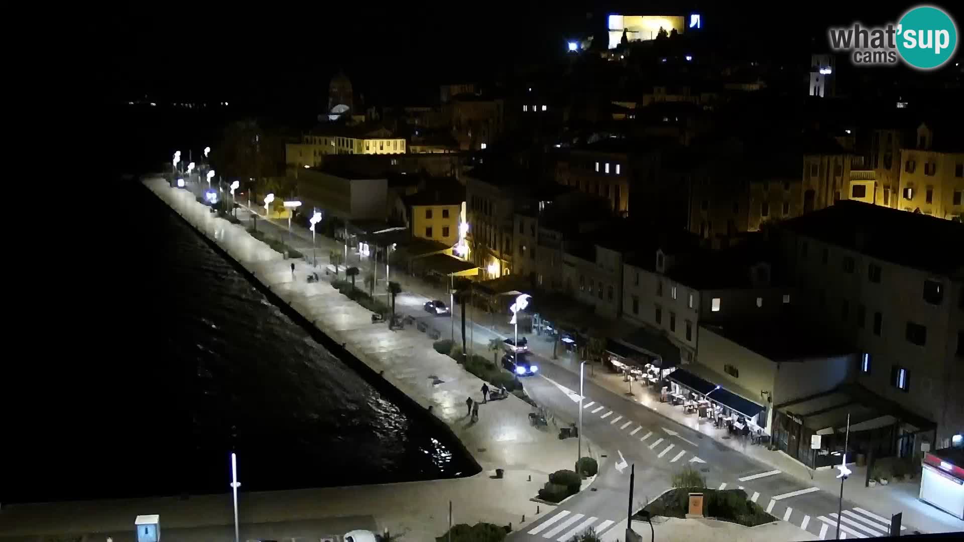 Webcam Šibenik – view from hotel Bellevue