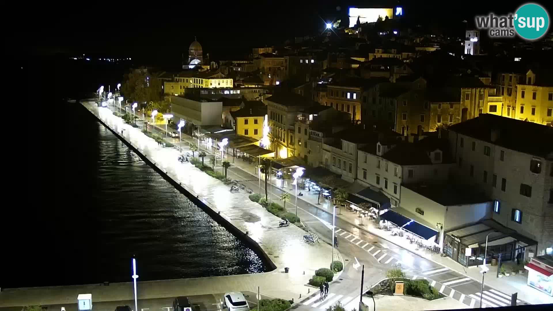 Webcam Šibenik – view from hotel Bellevue