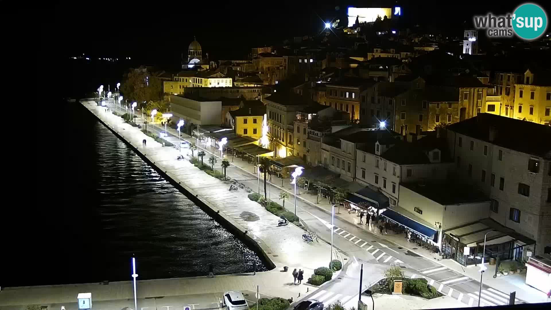 Webcam Šibenik – view from hotel Bellevue