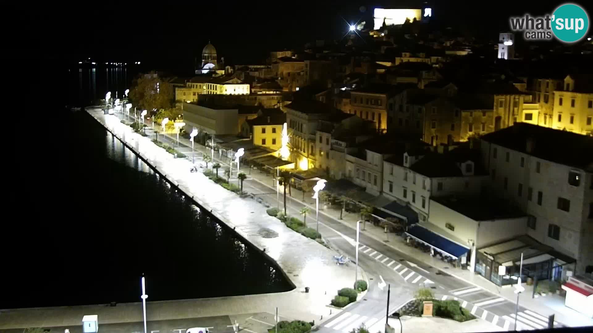 Webcam Šibenik – view from hotel Bellevue