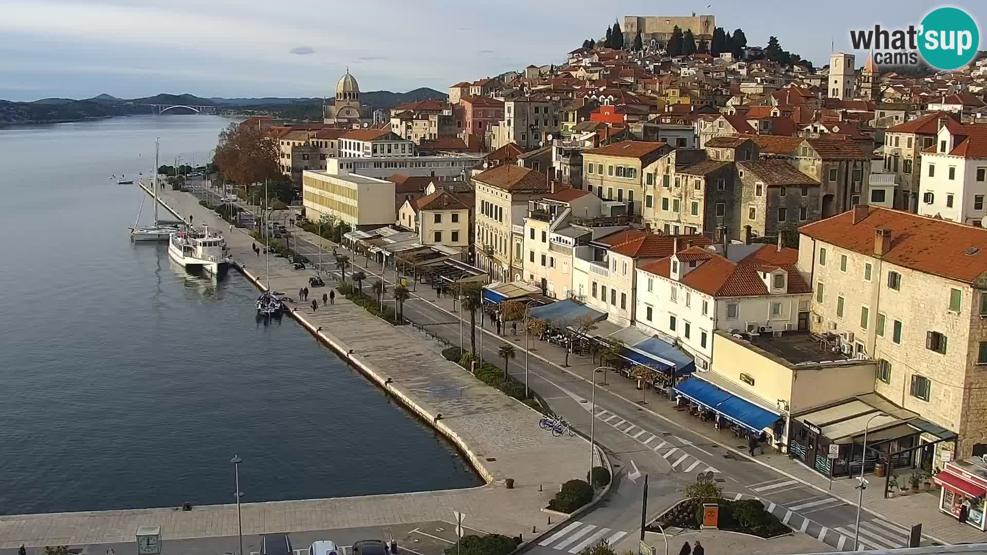 Webcam Šibenik – panorama Bellevue Hotel