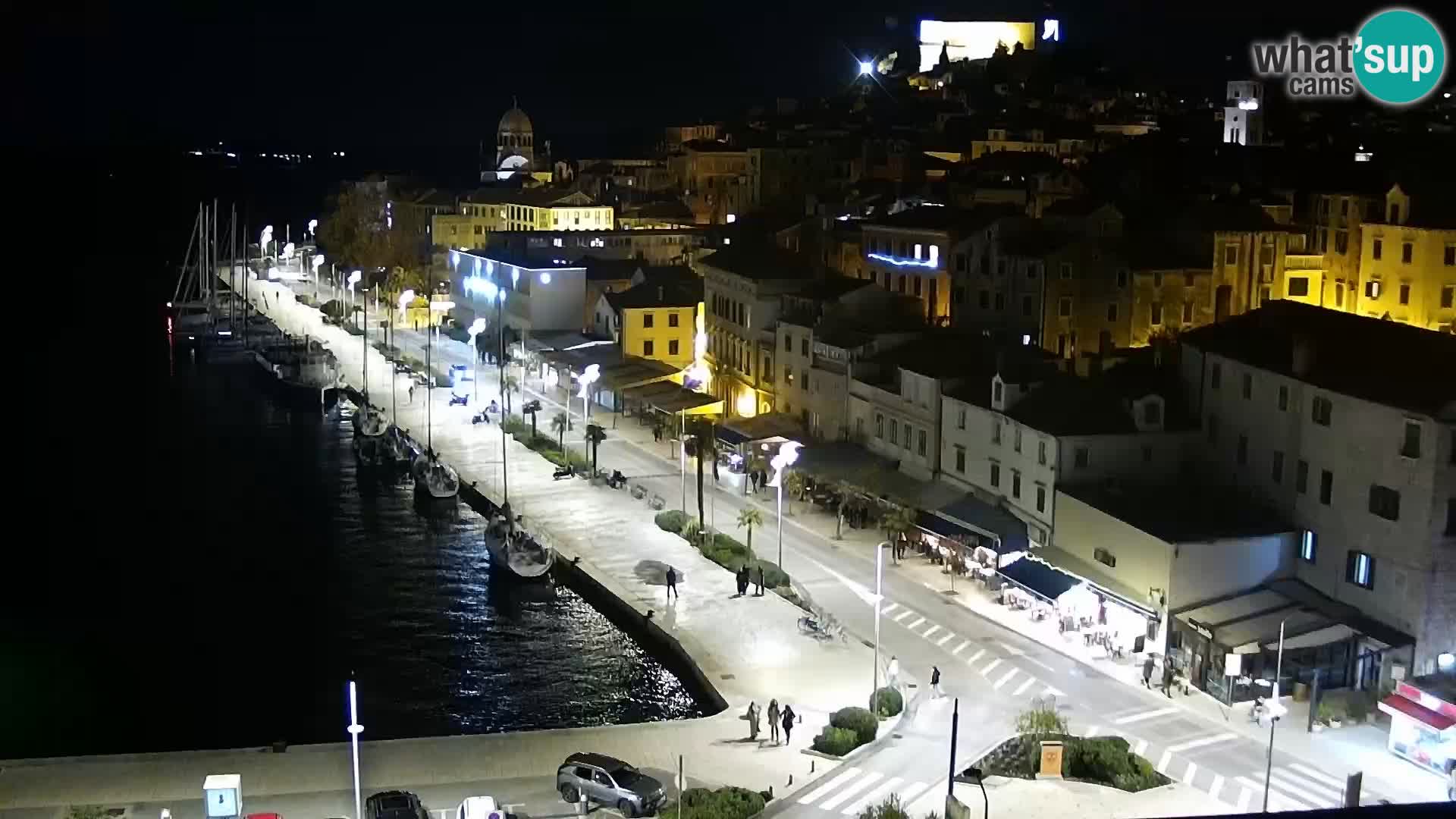 Webcam Šibenik – panorama Bellevue Hotel